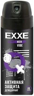 EXXE MEN мужской дезодорант аэрозоль VIBE, 150 мл (6 шт SRP) С0008357