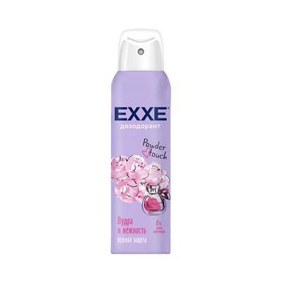 EXXE Женский дезодорант Пудра и нежность Powder touch, 150 мл (спрей) (6 шт SRP) С0007835