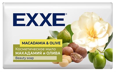EXXE Косметическое мыло "Макадамия и олива" 90г, 1 шт С0007685