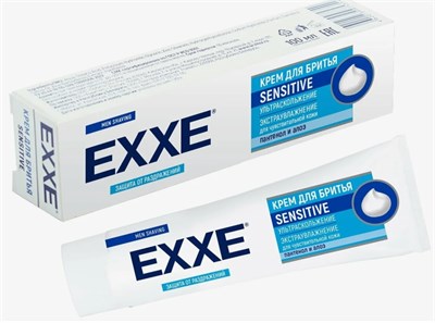 Крем для бритья EXXE sensitive д/чув кожи, 100 мл С0007102
