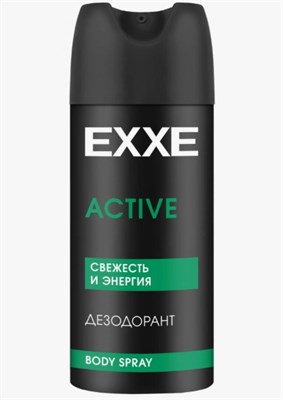 EXXE MEN мужской дезодорант спрей ACTIVE, 150 мл/12 С0008354