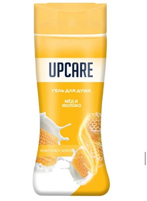 UPCARE МЁД И МОЛОКО ГЕЛЬ ДЛЯ ДУША 500МЛ*12 ББ02051