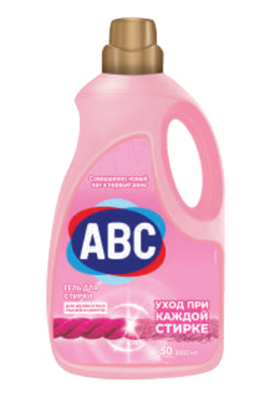 Жидкое моющее средство для стирки ABC Деликатная стирка 3000 ML x 6 ББ00854