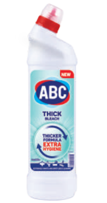 Чистящий гель для сантехники ABC Чисто Белый 750 ML*18 ББ01154