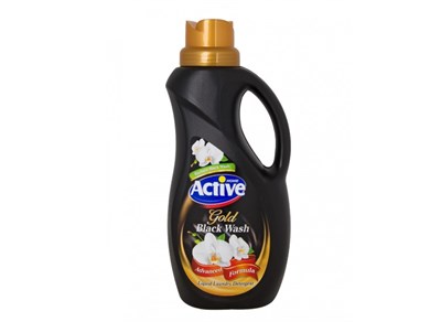 ACTIVE ИРАН / Гель для стирки черного белья "Gold" Орхидея, гипоаллергенный,  1500 мл х 9 ББ01272
