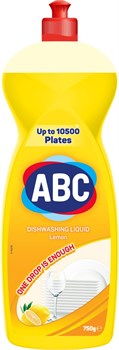 Жидкость для мытья посуды ABC Лимон 750 GR*20 ББ00888 - фото 15130