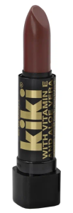 Губная помада KIKI Classic Aloe&Vitamin E тон 010 Темно-коричневый (Матовый) 4673746080658