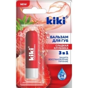 КИКИ БАЛЬЗАМ ДЛЯ ГУБ Сладкая клубника 4673746080214