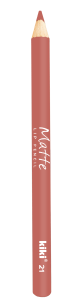 Карандаш для губ KIKI Matte тон 21 Сливочный 4673746081686