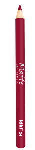 Карандаш для губ KIKI Matte тон 24 Красный 4673746081716