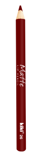 Карандаш для губ KIKI Matte тон 26 Бордовый 4673746081730