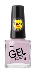 Лак для ногтей KIKI Gel effect тон 080 Бледно-розовый 4673746082911