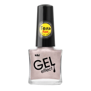 Кики  Лак для ногтей   Гель эффект  081   Бледно-розовый 4673746082928