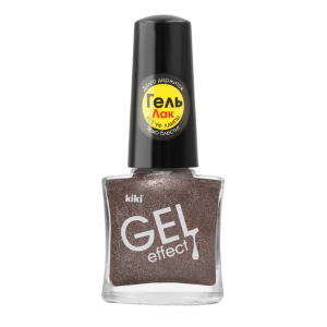Кики  Лак для ногтей   Гель эффект  085   Кофе с молоком 4673746082966