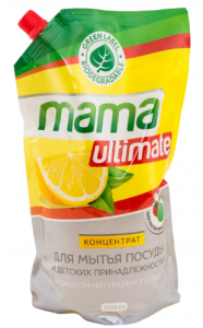 Жидкость для мытья посуды MamaUltimate Лимон, 1л 8809193049313