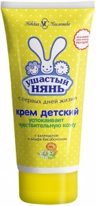 Крем  детский увлажняющий  Ушастый Нянь100 мл 4600697192215