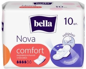 Прокладки Bella Nova Comfort softiplait 10 шт 5900516306762