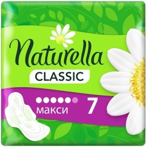 Прокладки Naturella Classic Макси 5 капель 7 штук 8001841479224