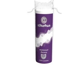 Ватные диски Пумпоша 100 шт 4607016283845