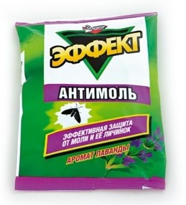 Средство от моли Золушка Эффект антимоль Лаванда 4660120112852