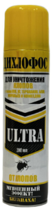 Дихлофос  АЭРОПРО  №1   Ультра    Универ-й б/запаха  от клопов     200  мл 4607191691657