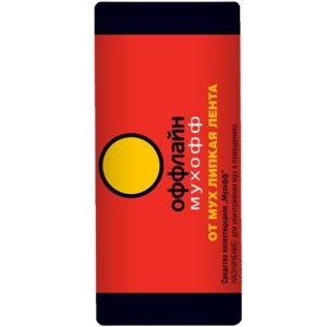 Липкая лента от мух МухОФФ 1 шт 4607036359414