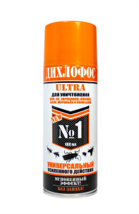 Дихлофос  АЭРОПРО  №1   Ультра    Универ-й б/запаха            400  мл 4605632246527