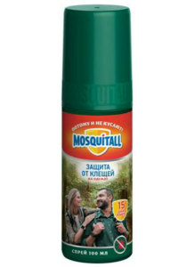 МОСКИТОЛЛ - Спрей "СПЕЦИАЛЬНАЯ ЗАЩИТА ОТ КЛЕЩЕЙ" 100 мл 4650056490711