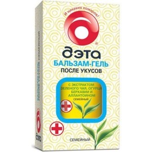 ДЭТА  Бальзам  гель после укусов  20мл 4602666704504
