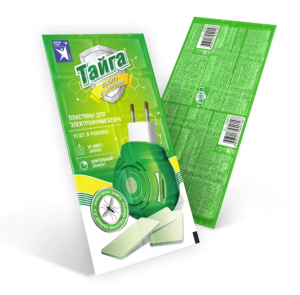 ХБК  Тайга  Пластины  инсектицидные  от комаров  10шт. 4607017949146