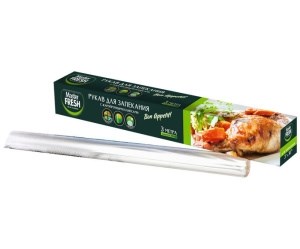 Рукав для запекания Master FRESH жаропрочные клипсы коробка 3м 4620739973213