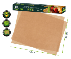 Пергамент Master Fresh европейский прямоугольный 38 x 42 см, 15 листов 4620739980945