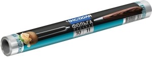 Фольга Чистюля для запекания и упаковки 10 м х 29 см 4601892003306
