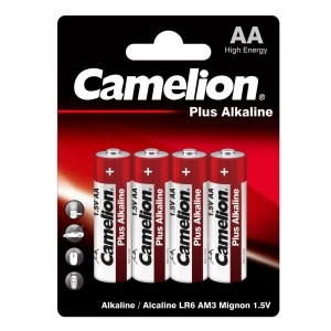 Camelion Plus Alkaline АА   щелочная батарейка, 1.5В 4шт   LR6-BP4 873999000029