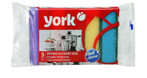 Губки для посуды York Maxi 5 штук 5903355000518