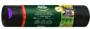 Мешки для мусора 60л Master FRESH 10шт суперпрочные 4620739980099