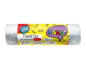 PARLO Пакеты для продуктов 100 штук, 6мкм 4620739975569