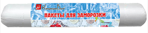 Пакеты для заморозки Концепция быта 24 х 37 см 50 штук 4607014442435