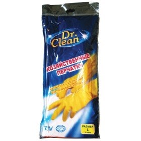 Перчатки хозяйственные Dr.Clean размер L 4607145644845