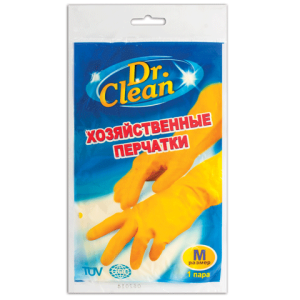 Перчатки хозяйственные Dr.Clean размер M 4607145645057