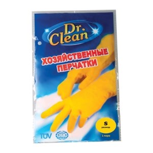 Перчатки хозяйственные Dr.Clean размер S 4607145644869