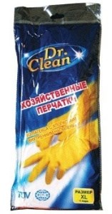 Перчатки хозяйственные Dr.Clean размер XL 4607145644883