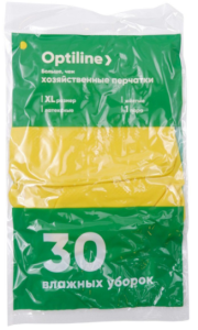 Перчатки резиновые Optiline размер XL 2001802826520
