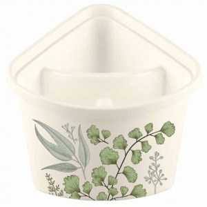 ПОДСТАВКА ДЛЯ СТОЛОВЫХ ПРИБОРОВ С ПОДДОНОМ 176х150х151 ММ (Бежевый флэк) 4607016818993