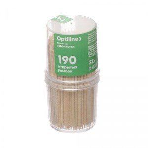 Зубочистки Optiline 190 штук 4607192230169