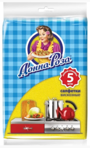 Салфетки вискозные Донна Роза 5 штук 4601892007472