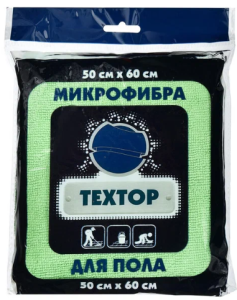 Салфетка для пола ТЕХТОР Микрофибра 50 х 60 см 4607135112255