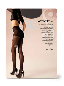 колготы СИСИ Activiti  70  Nero 2S цвет "черный" 8300081102542