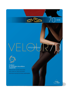 колготы ОМСА VELOUR  70 Nero 2S          цвет "черный" 8308583319147