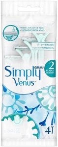 Станок для бритья женский одноразовый Gillette Simply Venus(2)  4 штуки 3014260246693